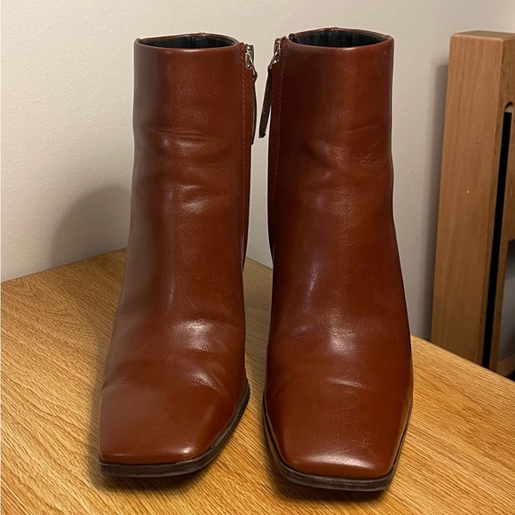 Mango Shoes - Mango brown boots